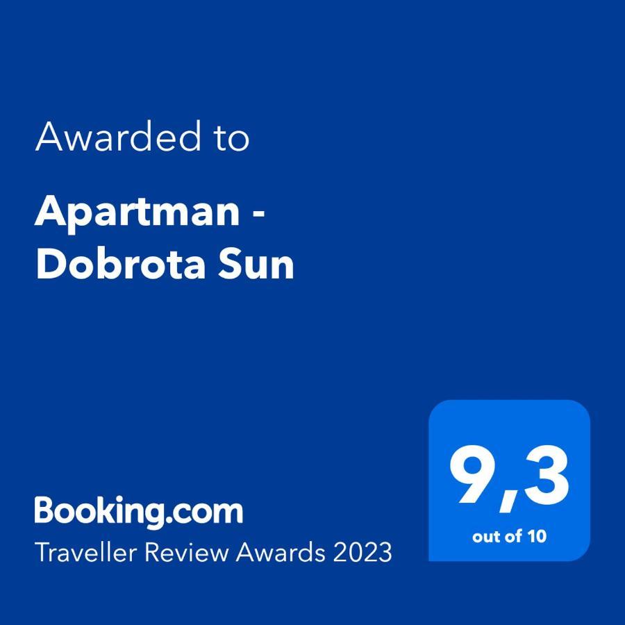 شقة Apartman - Dobrota Sun كوتور المظهر الخارجي الصورة